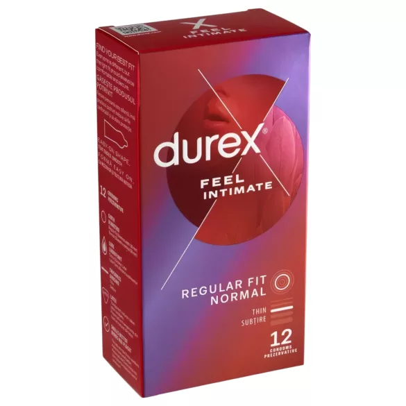 Durex Feel Intimate - ultra dun condoom - 12 stuks