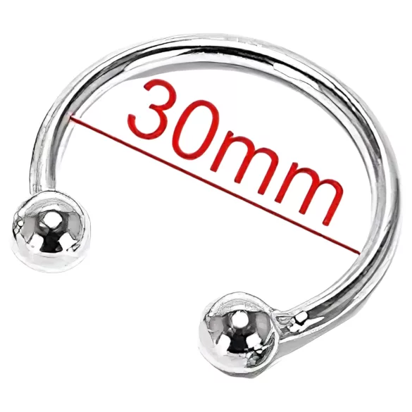 Makkring van roestvrij staal - uitstel ejaculatie - 30mm
