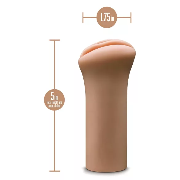 Enlust Molly - kunstvagina met AI-afbeeldingen - donker huidskleur