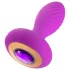 Oh My Gem - vibrerende buttplug met steen - silicone - paars