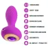 Oh My Gem - vibrerende buttplug met steen - silicone - paars