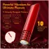 Oh My Gem - oplaadbare lipstick vibrator (rood)