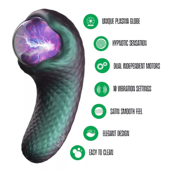 Temptasia Enchanted Serpent - mythische clitorisstimulator (groen)