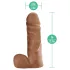 Blush UrSelf Affirm - levensechte dildo (bruin) - 13 cm
