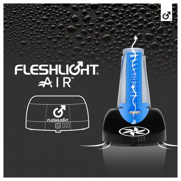 Fleshlight Air - automatische masturbator‑droger (zwart)