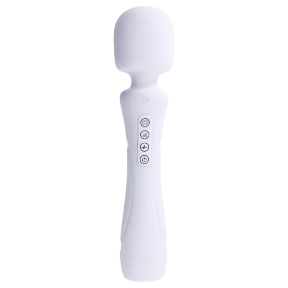 Paradise Illumination - lichtgevende massage-wand vibrator (wit)