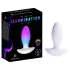 Paradise Illumination - lichtgevende vibrerende anale plug (wit)