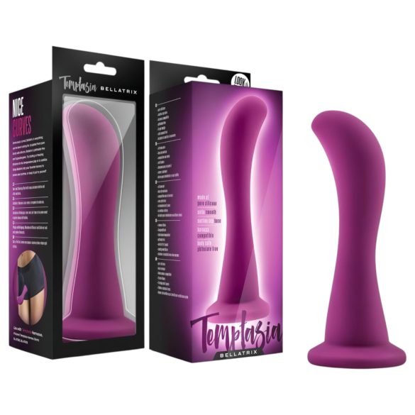 Temptasia Bellatrix - dildo met zuignap - siliconen - paars