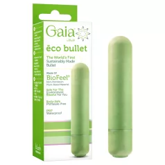 Gaia Eco M - vibrator - milieuvriendelijk - groen - medium