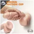 blush Dr. Skin Glide levensechte dildo - 21,5 cm, met ballen
