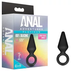 Anal Adventures Platinum - buttplug - klein - zwart