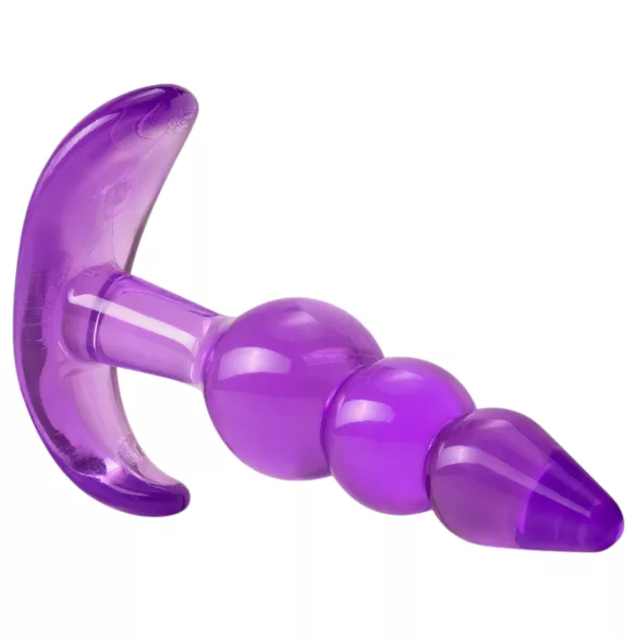 B Yours - anaal plug met noppen - siliconen - paars