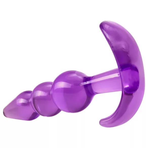 B Yours - anaal plug met noppen - siliconen - paars