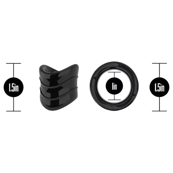 Stay Hard - penisring - zwart