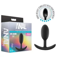 Anal Adventures Platinum - buttplug - medium - zwart