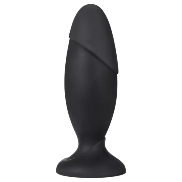 Anal Adventures Platinum Rocket - grote buttplug - zwart