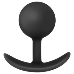   Anal Adventures Platinum - vibrerende buttplug - siliconen - zwart