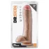 Blush Dr. Skin - realistische dildo met ballen (naturel)
