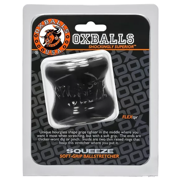 OXBALLS - ballenstretcher - zwart siliconen