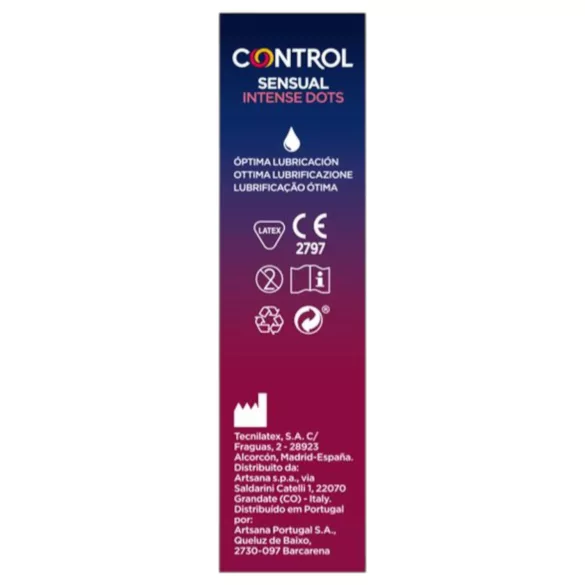 Control - condooms met studs - 12 stuks