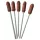 Diverty - potlood met penis opzetstuk - bruin - 5 stuks