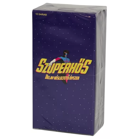 Superheld - condoom met vertraagde werking (12 stuks)