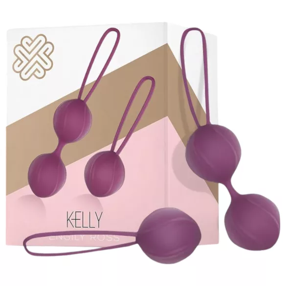 Engily Ross Kelly - 2-delige geishaballen set - lila