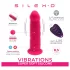 Silexd - vibrator met zuignap - afstandsbediening - siliconen - roze