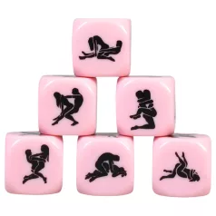 Secret Play - Kamasutra seksstandjes-dobbelsteen (roze)