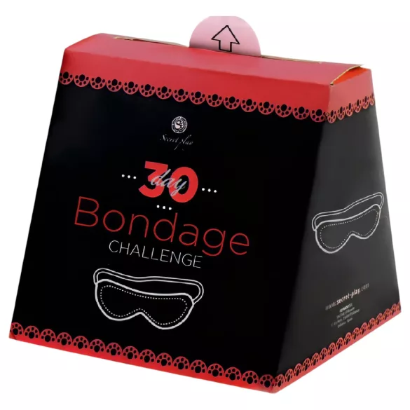 Secret Play 30 Day Bondage Challenge - bondage uitdaging kaartspel (Engels, Spaans)