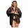 Subblime Queen Plus - zwarte kanten kamerjassenset (XL-2XL)