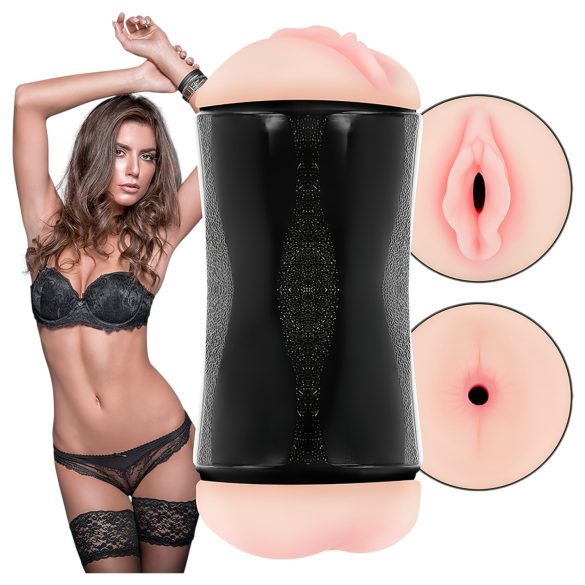 JamyJob - masturbator vagina en anus - realistisch - huidkleur