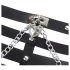 Subblime - harnas met ketting - zwart