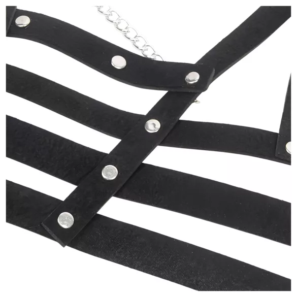Subblime - harnas met ketting - zwart