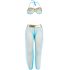 Subblime - Transparant Indiaas kostuum - (blauw)
