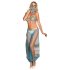 Subblime - Indiase stijl doorzichtig kostuum - (blauw) - L/XL