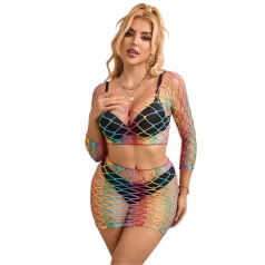 Subblime 952440 - rainbow net set - one size S-L