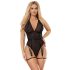 Subblime 954147 - gestreepte bodyset - (zwart) - L/XL