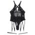 Subblime 954147 - gestreepte bodyset - (zwart) - L/XL