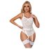 Subblime 954291 - body set met kettingen - transparant wit - L-XL