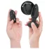 Addicted Toys - anaal vibrator met bewegende tong - zwart