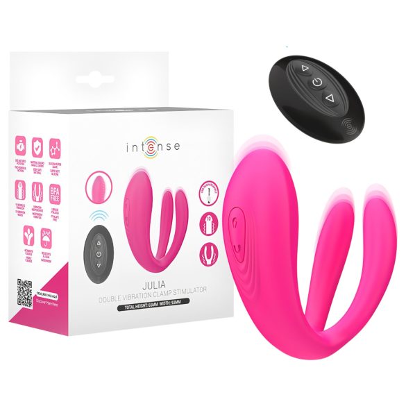 Intense Julia - G-spot en clitorisstimulator vibrator (roze)