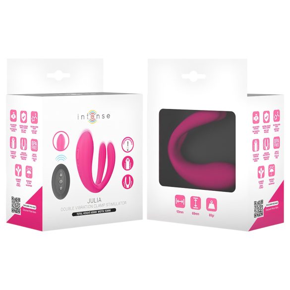Intense Julia - G-spot en clitorisstimulator vibrator (roze)