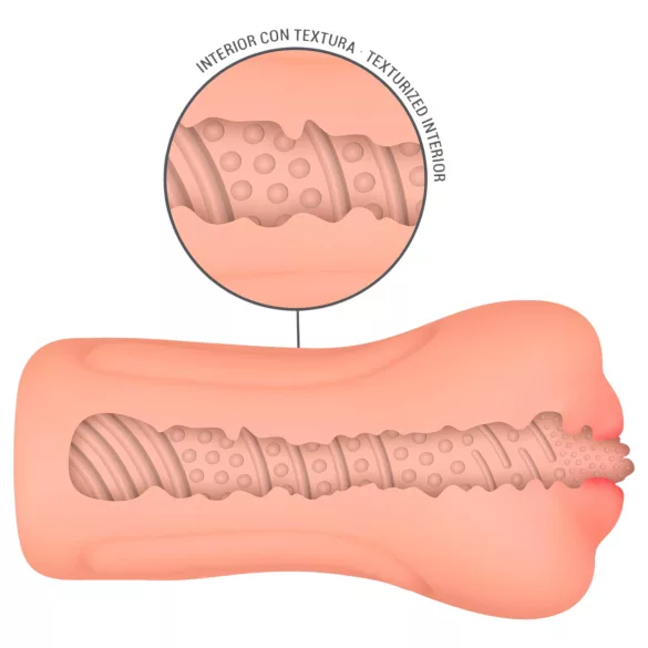 Intense First Time Erica - masturbator - levensechte vagina - natuurkleur