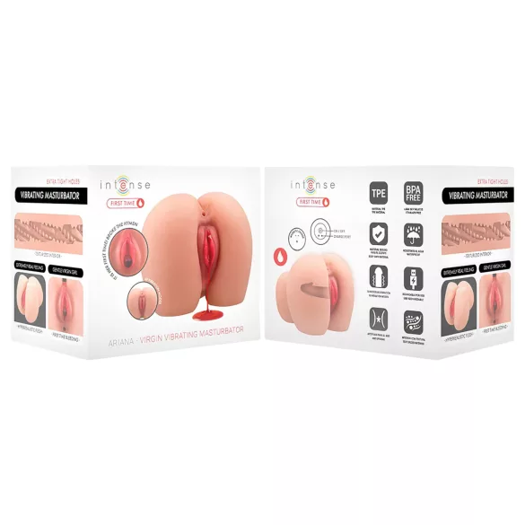 Intense First Time Ariana - masturbator - realistisch, vibrerend, vagina