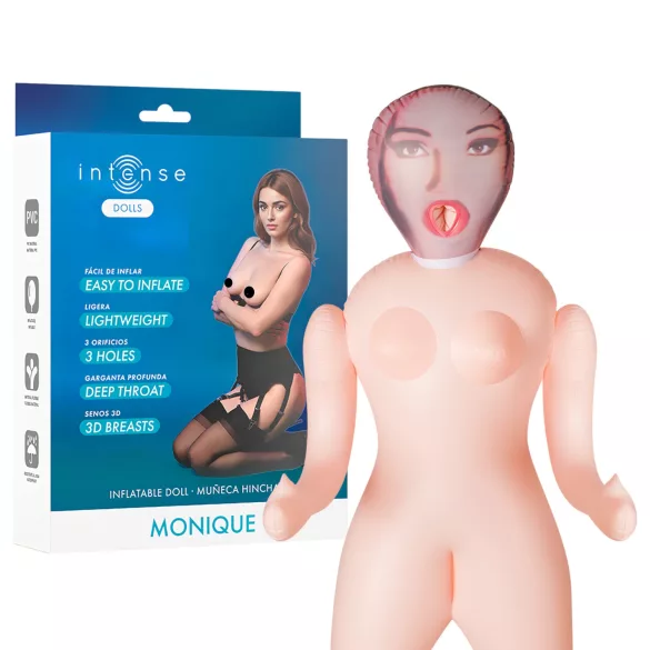Intense Dolls Monique - opblaasbare seks pop - vinyl
