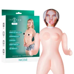 Intense Dolls Nicole - opblaasbare sekspop - vinyl