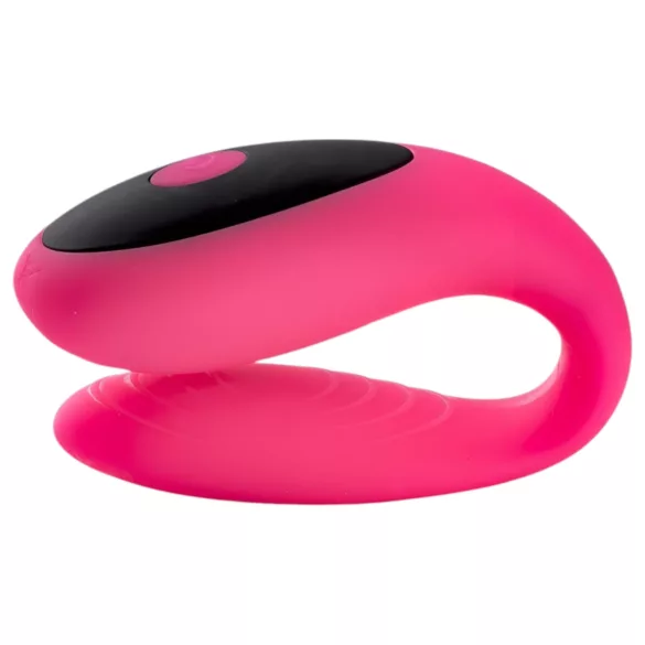Virgite - afstandsbedienbare koppelsvibrator (zwart‑roze)