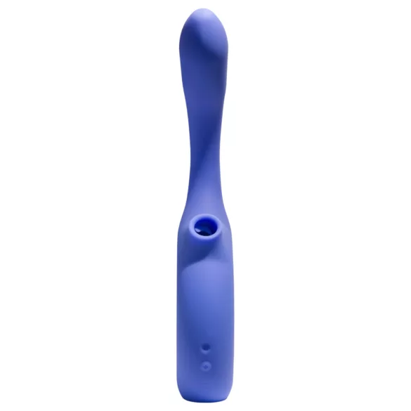 Platanomelón Momba - luchtdruk vibrator voor clitoris en G-spot - blauw