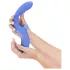 Platanomelón Momba - luchtdruk vibrator voor clitoris en G-spot - blauw